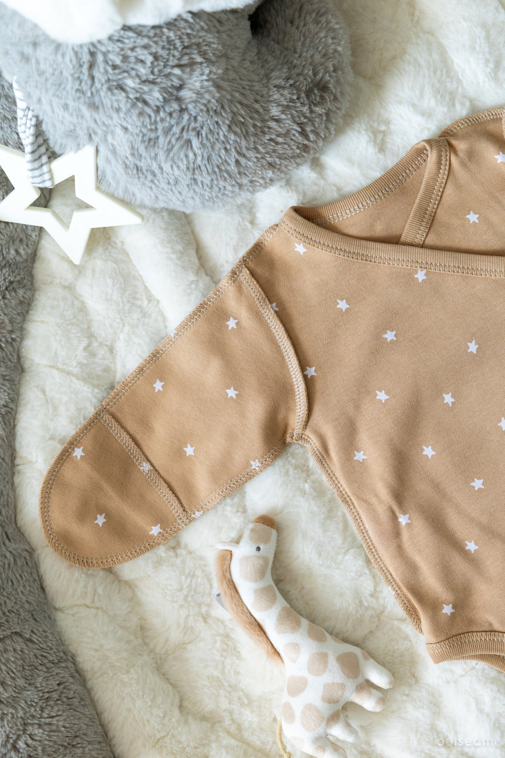 Outseam Bodysuit Brown — detail view 2